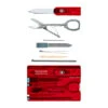 Victorinox SWISS CARD CLASSIC Multifunktionswerkzeug RUBIN -Lager Flair Verkaufsgeschäft 235820002 a swiss card victorinox