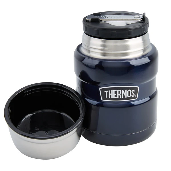 Thermos KING FOOD JAR Thermokanne BLAU 4 Thermos KING FOOD JAR Thermokanne BLAU - Image 2