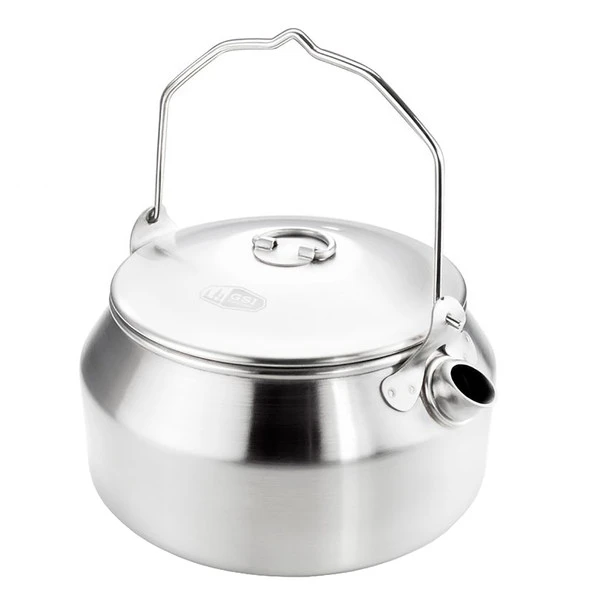 GSI GLACIER STAINLESS TEA KETTLE 1 QT. Campinggeschirr NOCOLOR 5 GSI GLACIER STAINLESS TEA KETTLE 1 QT. Campinggeschirr NOCOLOR – Bild 3
