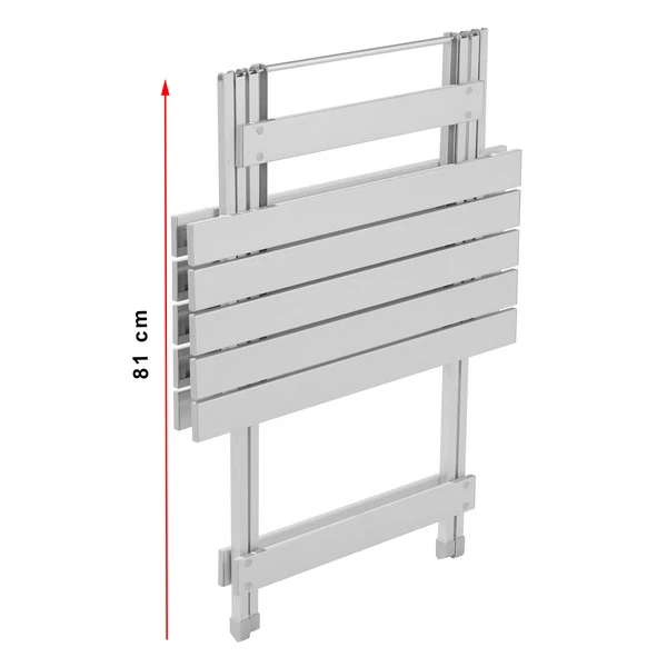 FRILUFTS CARILLO Klapptisch SILVER 6 FRILUFTS CARILLO Klapptisch SILVER - Image 4