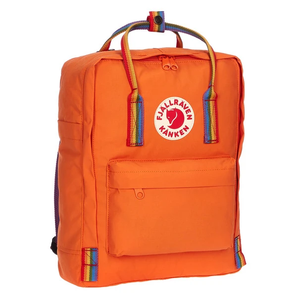 FJÄLLRÄVEN Fjällräven KÅNKEN RAINBOW Tagesrucksack BURNT ORANGE-RAINBOW PATTERN 4 FJÄLLRÄVEN Fjällräven KÅNKEN RAINBOW Tagesrucksack BURNT ORANGE-RAINBOW PATTERN – Bild 2
