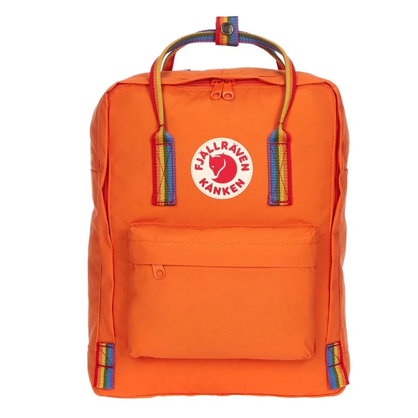 FJÄLLRÄVEN Fjällräven KÅNKEN RAINBOW Tagesrucksack BURNT ORANGE-RAINBOW PATTERN 3 FJÄLLRÄVEN Fjällräven KÅNKEN RAINBOW Tagesrucksack BURNT ORANGE-RAINBOW PATTERN