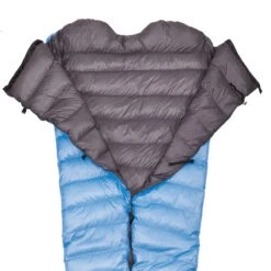 Western Mountaineering NANOLITE SKY BLUE 12D Daunenschlafsack SKY BLUE/BLACK -Lager Flair Verkaufsgeschäft 5637827338 c nanolite western mountaineering 24