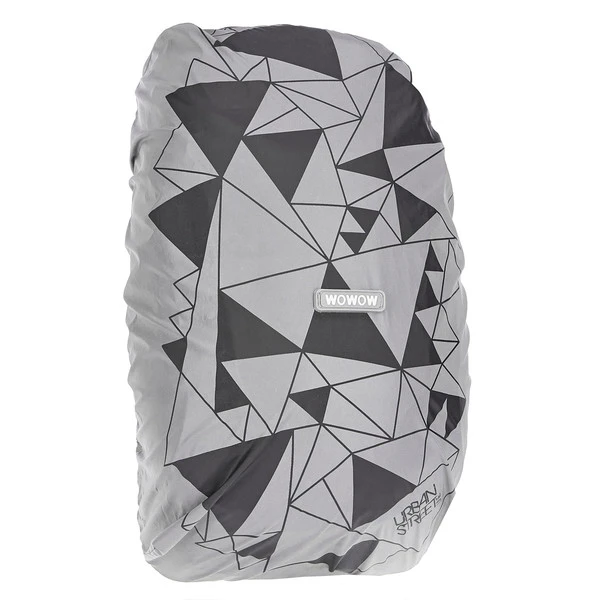 Wowow REGENSCHUTZHAUBE BAG COVER URBAN STREET LINE Regenhülle SILBER 3 Wowow REGENSCHUTZHAUBE BAG COVER URBAN STREET LINE Regenhülle SILBER