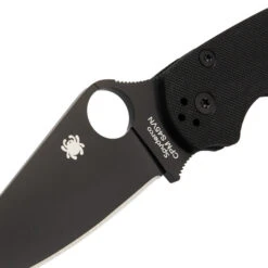 Spyderco PARA-MILITARY 2 BLACK G10 PLAIN Klappmesser NOCOLOR -Lager Flair Verkaufsgeschäft 5637880362 d paramilitary 2 black g10 plain spyderco 24