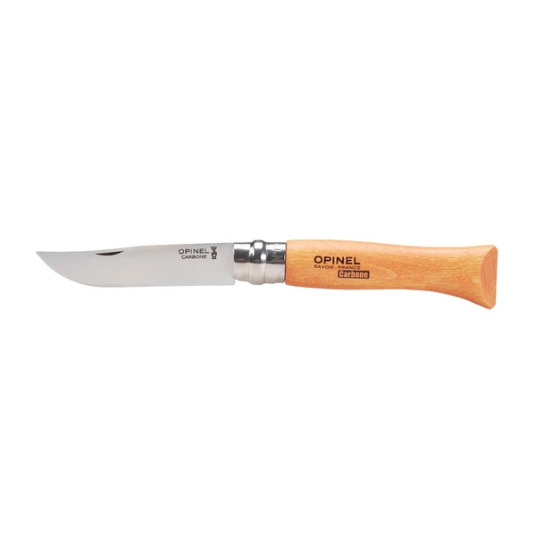 Opinel CARBON NICHT ROSTFREI BLISTER Klappmesser BUCHE 3 Opinel CARBON NICHT ROSTFREI BLISTER Klappmesser BUCHE