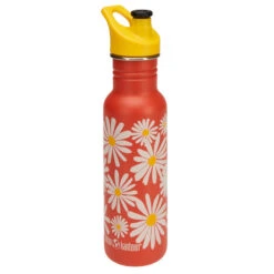 Klean Kanteen CLASSIC NARROW EINWANDIG, 532 ML, SPORT CAP 3.0 Trinkflasche DAISY