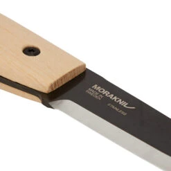Morakniv WIT BLACKBLADE ASH WOOD Feststehendes Messer BLACK / NATURAL -Lager Flair Verkaufsgeschäft 5638076657 c wit blackblade ash wood morakniv 24
