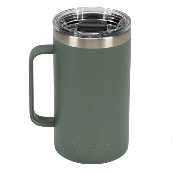Yeti Coolers RAMBLER 24 OZ MUG Thermobecher CAMP GREEN 4 Yeti Coolers RAMBLER 24 OZ MUG Thermobecher CAMP GREEN – Bild 2