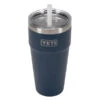 Yeti Coolers RAMBLER STRAW CUP Thermobecher NAVY -Lager Flair Verkaufsgeschäft 5638083769 a rambler straw cup yeti coolers 24