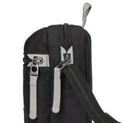 Pacsafe GO MICRO CROSSBODY Umhängetasche JET BLACK -Lager Flair Verkaufsgeschäft 5638100524 c go micro crossbody pacsafe 24