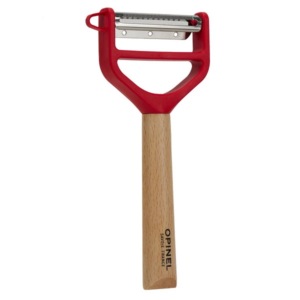 Opinel SCHÄLER T-DUO WOOD Küchenmesser RED 3 Opinel SCHÄLER T-DUO WOOD Küchenmesser RED