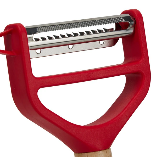 Opinel SCHÄLER T-DUO WOOD Küchenmesser RED 5 Opinel SCHÄLER T-DUO WOOD Küchenmesser RED - Image 3